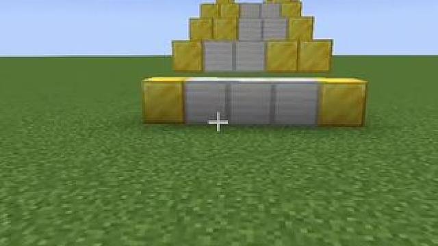 #我的世界 #MC 挑战跑酷但是不踩黄色#minecraft #跑酷