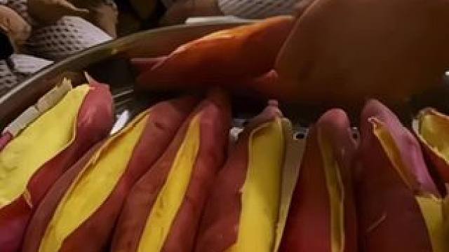 陕西板栗红薯干面粉香甜5斤烤地瓜板栗红薯烟蜜薯粗粮农产品甘甜#软糯香甜 #纯天然绿色食品 #三农 #