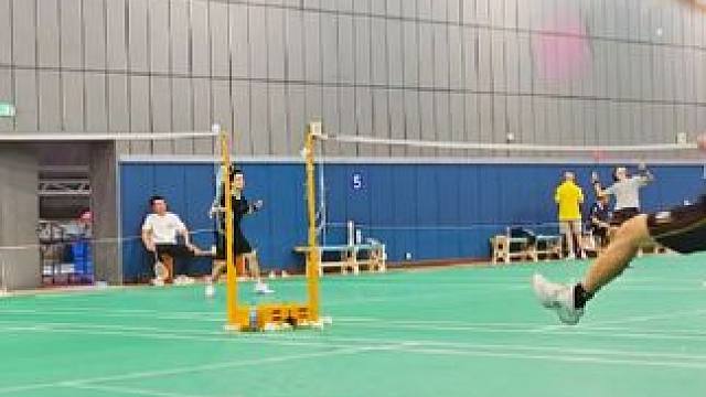 《备战双塔杯》#羽毛球 #羽毛球训练 #羽毛球教学