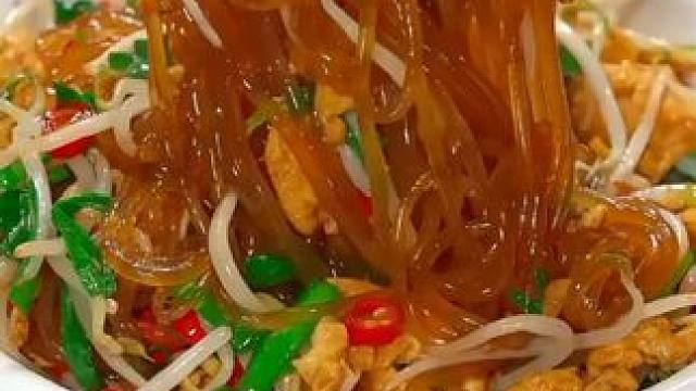 以后要是想吃炒合菜了，你就像我这样做，三碗米饭不够吃