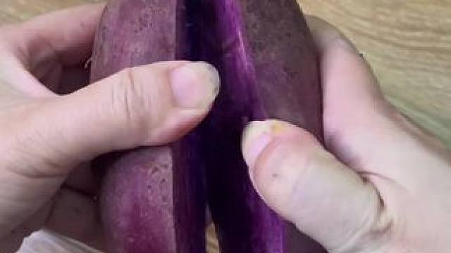 自家产地种植的紫薯#软糯香甜 #紫薯 #强烈推荐