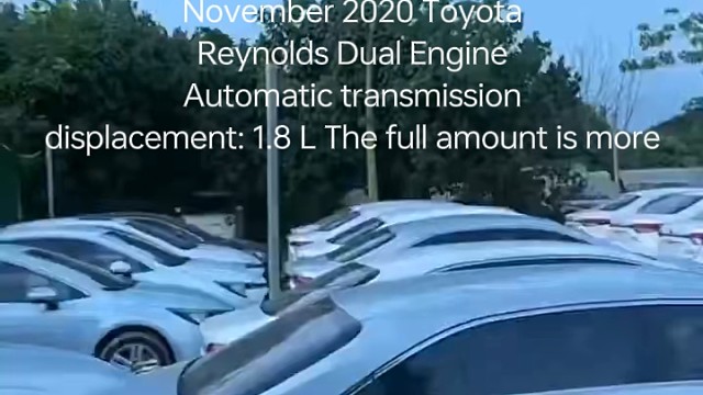 November 2020 Toyota Reynolds Dual Engine Automati