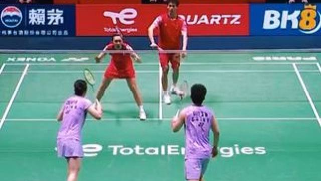 你还记得上周世锦赛，混双赛场的这个精彩回合吗？#羽毛球 #羽毛球世锦赛 #羽毛球混双