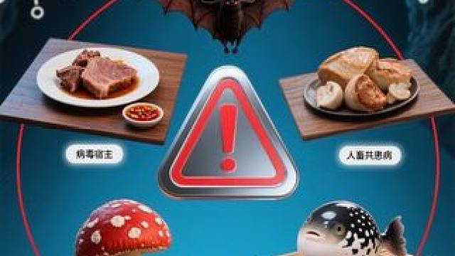 吃一口就有可能嘎的四种美食，号称人类餐桌上的四大嘎手，#科普 #涨知识 #美食 #冷知识