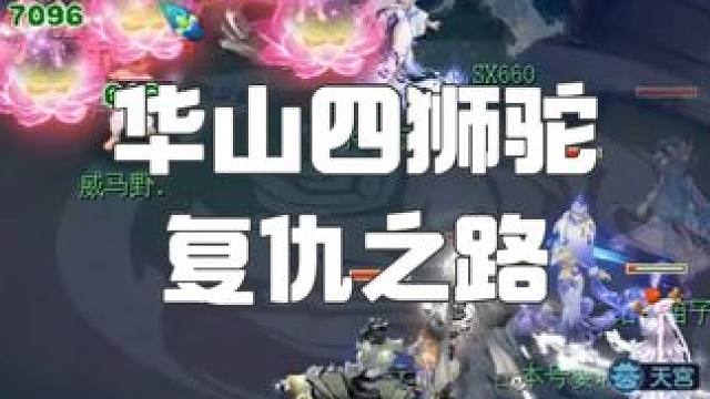 华山四狮驼复仇之路！ 