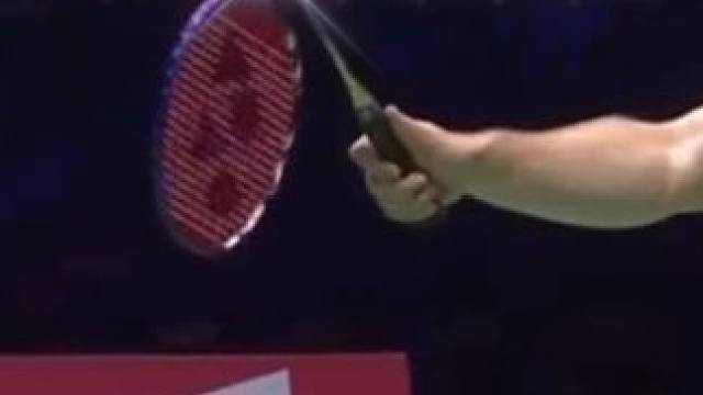 拍：就断的很突然#羽毛球 #拉尼尔 #羽毛球世锦赛
