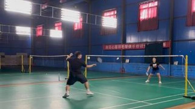 羽毛球网前控网如何快速连接 跨步细节干货#羽毛球教学 #羽毛球精彩片段 #羽毛球集训