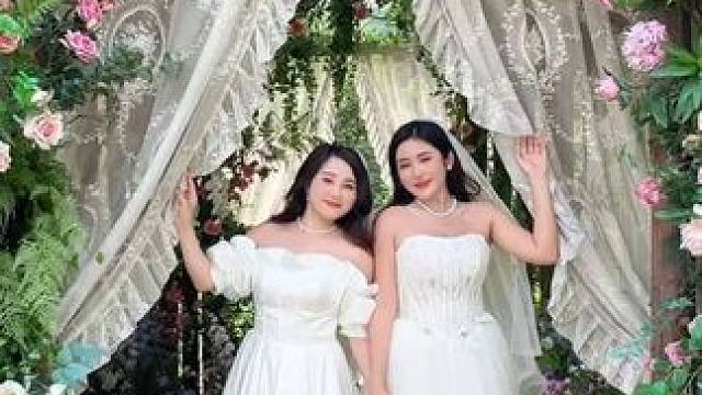 挑战和闺蜜在重庆 拍到满意的婚纱照！ #重庆婚纱照 #摄影工作室 #婚纱照推荐 #重庆#婚纱照