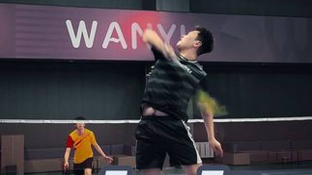 举手不是抱歉 #羽毛球