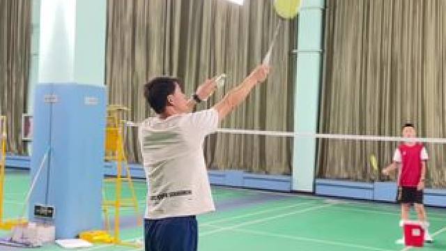 #羽毛球 #羽毛球教学  开始了 羽毛球教练的心情谁懂
