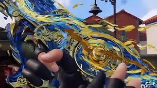 光影双形态！梵高星空神话RAM7星月夜官方实机预览试玩！#使命召唤手游 #大使创造营