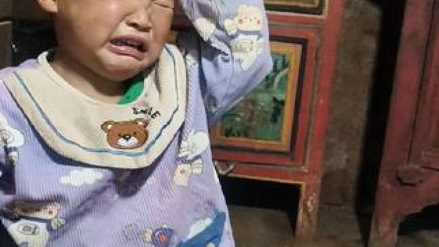 带孩子的累只有经历过的懂。#农村娃