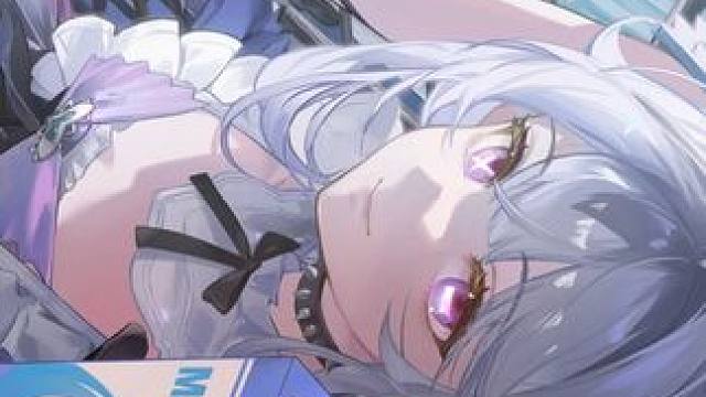 #战双帕弥什 ◆洁塔薇 启动日快乐◆
午后清凉的超商，人气偶像的悠闲假期。
购物车里的少女伸了个懒腰