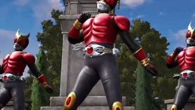 才发现动作里面多了个摇子舞，嘿嘿嘿…#明日之后 #明日之后假面骑士联动 #摇子舞