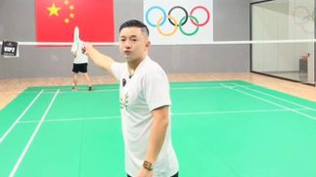 双打腰部控网抽球细节及跑位 #羽毛球 #羽毛球教学 #运动日常