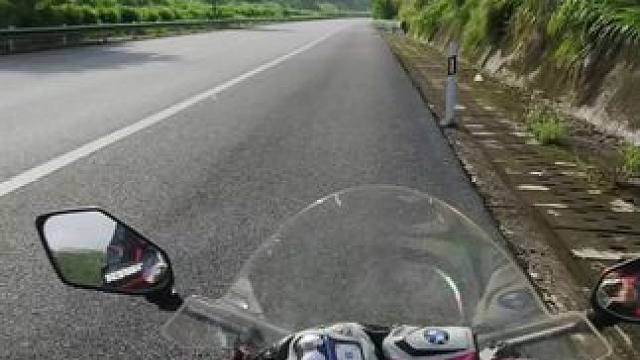 家长真漂亮 山清水秀 #跑山 #机车 #骑行看风景