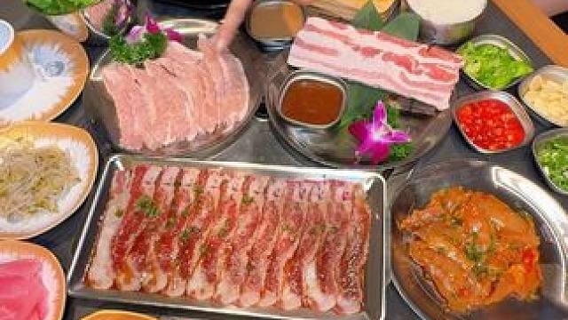 朝阳天虹明洞阿姨新店开业 99开业套餐赶紧囤好 59.9抵100菜金券还可以叠加3张#明洞阿姨 #南