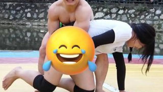 越南男女混合摔跤！ #wwe #摔角 #摔跤