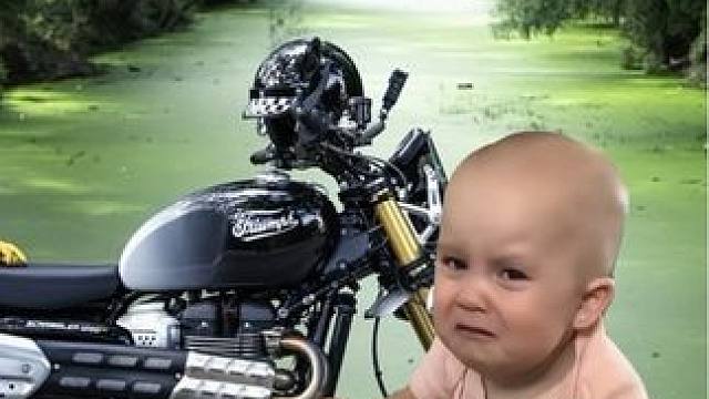 当你和老婆说想要换一台英伦凯旋时……
#复古摩托 #英伦凯旋 #凯旋大攀爬 #心爱的小摩托 #男孩的