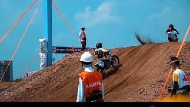 2025MXGP中国上海站 排位赛火热进行中！#MXGP #摩托车越野