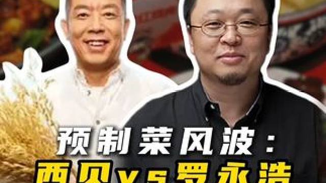 以后怎么分清餐厅提供的到底是不是预制菜？ 罗永浩西贝大战全解析！#预制菜 #罗永浩 #西贝 #餐饮 