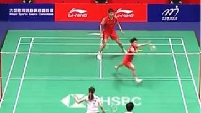 决赛对手：郭新娃/陈芳卉 vs 阿德南/贾米尔#羽毛球混双 #香港羽毛球公开赛 #黄东萍冯彦哲 #国