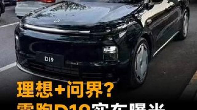 理想+问界？零跑D19实车曝光，大六座旗舰SUV#零跑 #零跑D19 #理想