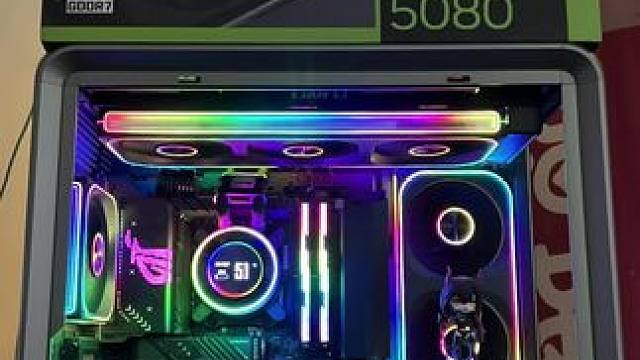 9800X3D➕5080二万预算乔思伯BO400主机 #diy电脑 上海买电脑，DIY电脑，实体店组