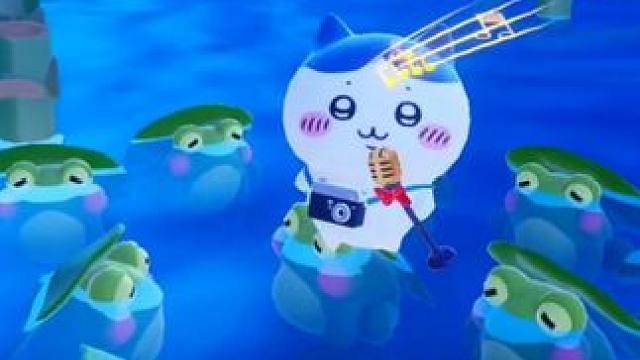 池塘里快乐的小青蛙 #元梦之星 #元梦金牌解说报道 #元梦之星古堡幽梦赛季