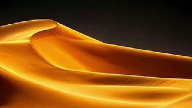 #美丽的沙漠风景