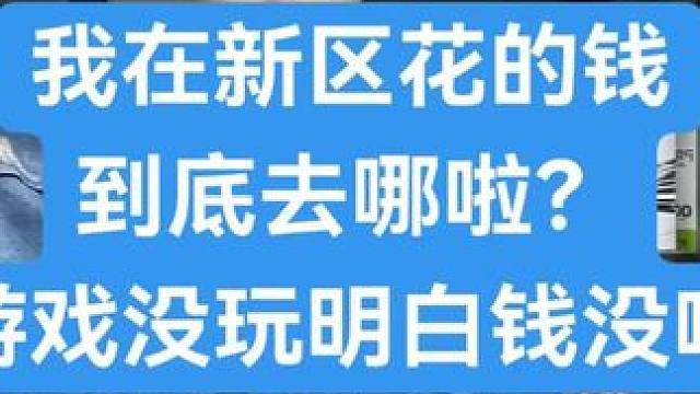 我在大话西游新区花的钱去哪里啦？ 我在新区花钱的第二期！#大话西游2经典版 #大话西游掌柜