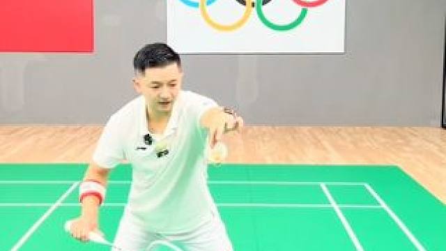 双打反拍接杀球细节 #羽毛球 #羽毛球教学 #运动日常