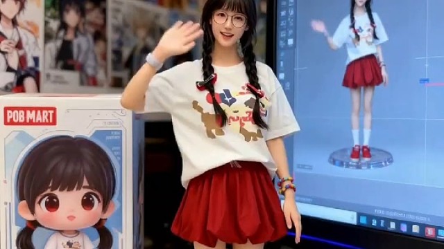 AI黑科技来袭！3秒打造专属手办模型！