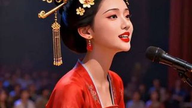 单曲循环了无数遍，这首歌治好了我的精神内耗#古风美女 #光亮 #音乐分享 #听见音乐 #国风古韵