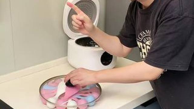 不倒翁米饭勺 这个不倒翁米饭勺简直太方便了，怎么扔都不会倒，每天都要吃米的赶紧试试#厨房好物 #不沾