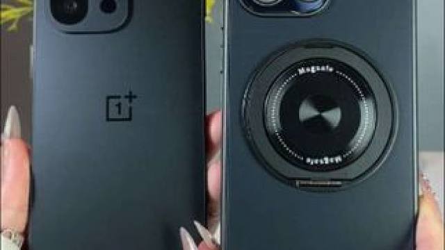 一加13T高端磁吸手机壳，横竖两用支架，镜头全包，不沾指纹#一加13手机壳 #一加13t手机壳 #1