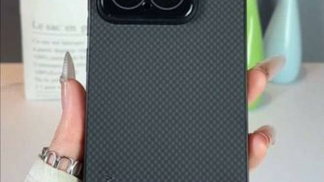 小米15pro高端凯夫拉纹手机壳，轻薄防摔，带镜头膜，抗指纹 #小米15手机壳 #小米15pro手机