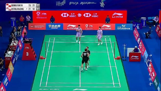 国羽男双仅剩下临时组合任翔宇谢浩楠
