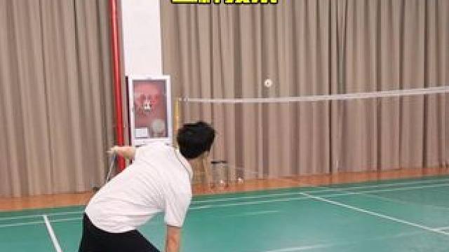 正手网前三种不同的勾对角技术 勾对角要区分高中低不同的位置，手法是不同的#羽毛球 #羽毛球勾对角 #