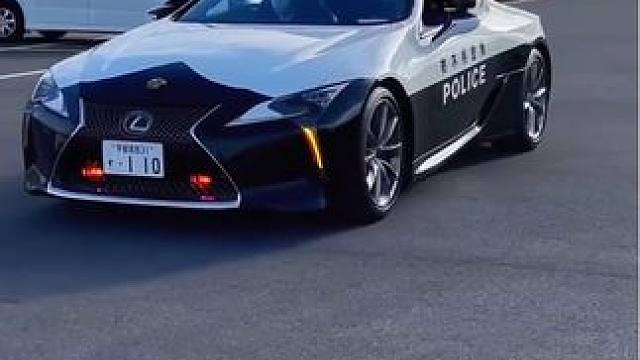 POLICE ｜交通机动队装备的雷克萨斯LC500 #汽车文化 #警视厅#交通机动队#雷克萨斯 #L