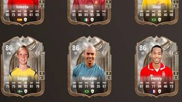 【FC26】首秀传奇即战力个人排名（纯经验无实战） 排名如下：14.塞格，杰拉德13.克罗斯12.琼