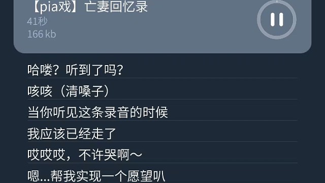 [pia戏]亡妻回忆录