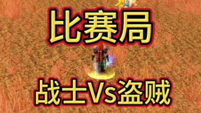 战士vs盗贼 #魔兽世界怀旧服 #魔兽世界pvp