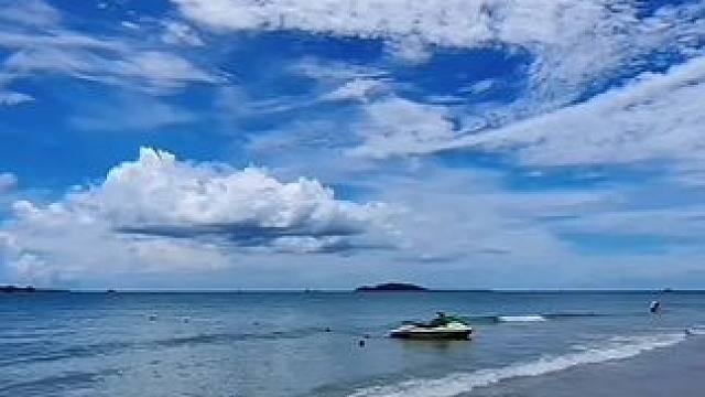 美丽的海岸风光！#手机摄影#原创作品 创。#南国风光 。