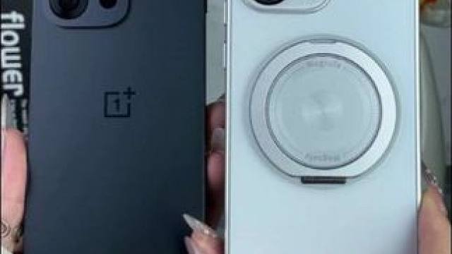 一加13T磁吸手机壳，横竖两用支架，镜头全包保护，简约有质感#一加13手机壳 #一加13t手机壳 #