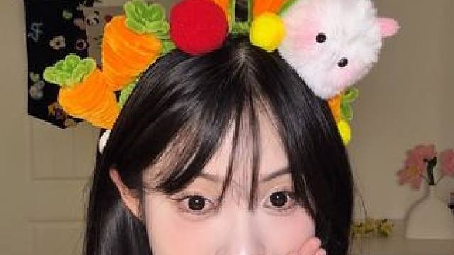 超可爱萝卜兔发箍来喽