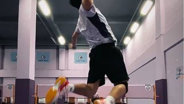 这个杀球中羽能评几级？ #羽毛球 #羽毛球杀球 #川崎飞天 #川崎飞天球拍