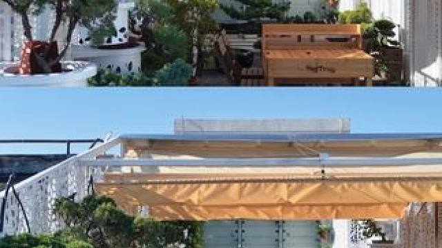 看设计师@史南桥 如何将杂乱盆栽区变身多功能花园！工作台+会客区+植物展廊，让每一盆花草都找到属于自