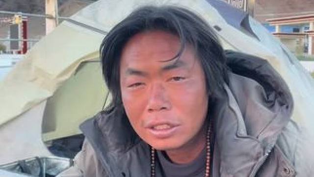 钻石现在都要自己找水喝了太难了骑行西藏新疆第384天