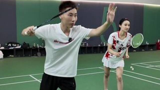 奇怪的知识又增加了！ #羽毛球 #羽毛球技巧 #安绣花 #羽毛球教学